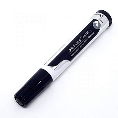 Marcador P/ Quadro Branco 3mm Mqb Preto Faber
