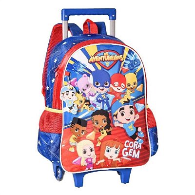 Mochila C/ Carrinho Luccas Os Aventureiros Av2399k Clio