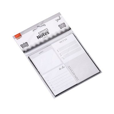 Bloco Adesivo Smart Black 25f 4 Blocos Ba2002 Brw