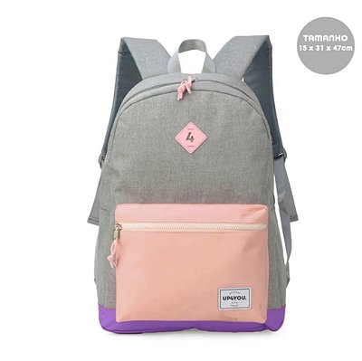 Mochila Lilas/Rosa Ms46336up-Li Luxcel