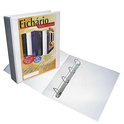 Fich 4 Argolas 40mm Of Branco Cristal Acp 3340Br