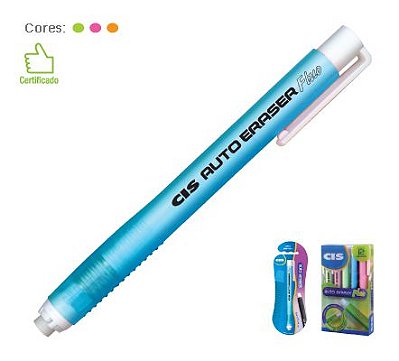 Caneta Borracha Auto Eraser Fluo Cis Er-20