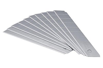 Lamina P/ Estilete Largo Cis C/10 110x18mm 207.5800