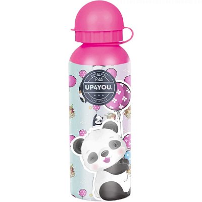 Garrafa Squeeze Infantil Panda 500ml Gf56081up Luxcel