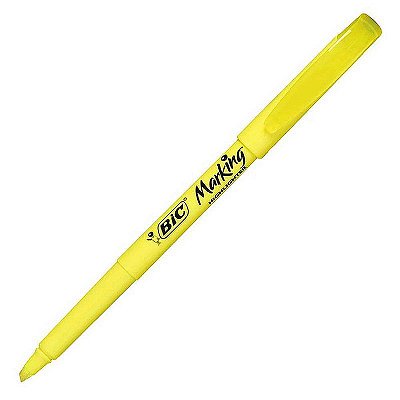 Caneta Marca Texto Bic Brite Liner Amarela 854815