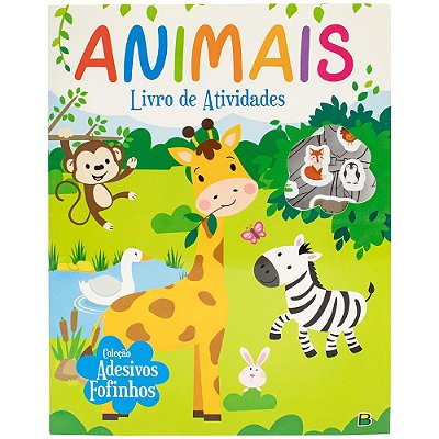 Livro Adesivos Fofinhos: Animais Todolivro