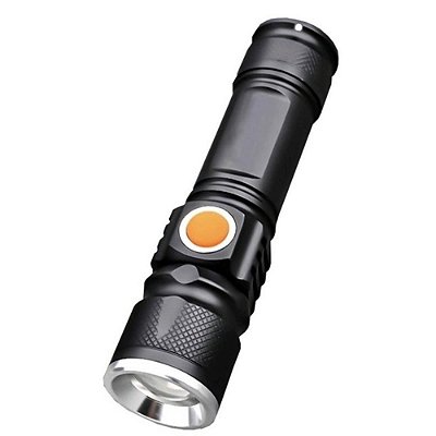 Lanterna Noturna Led Portatil C/ Zoom Recarregavel Olapam