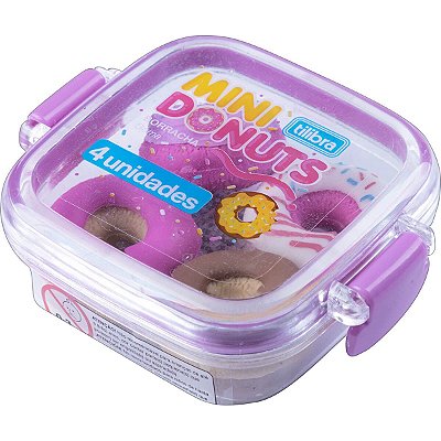 Borracha Lanch Donuts C/4 345156 Tilibra