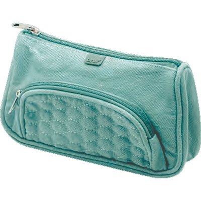 Necessaire Nylon C/ Ziper Verde Nc0151 Brw