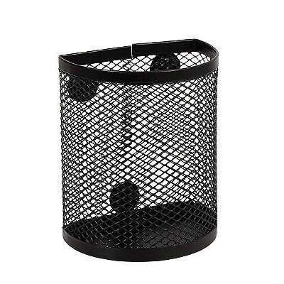 Porta Lapis Aramado Imantado Meia Lua Preto Or5171 Brw