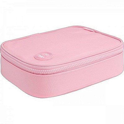 Estojo Box Happy Rosa 348635 Tilibra