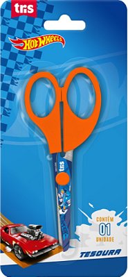 Tesoura Escolar Tris Hot Wheels 643977