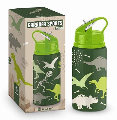 Garrafa Termica Sports 350ml Dinossauro 13006 Brasfoot