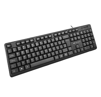 Teclado Usb Padrao Kb-14bk Preto C3 Tech