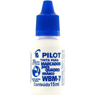 Tinta P/ Marcador Quadro Branco 15ml Azul Pilot