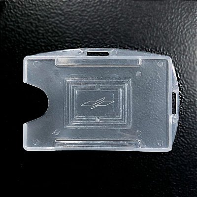 Porta Cracha Protetor Plastico Transparente Mares