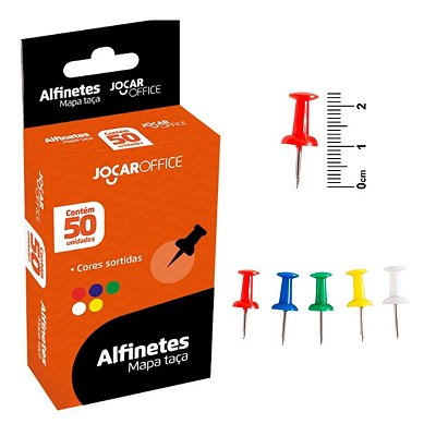 Alfinete P/ Mapa C/50 Color 93035 Leonora