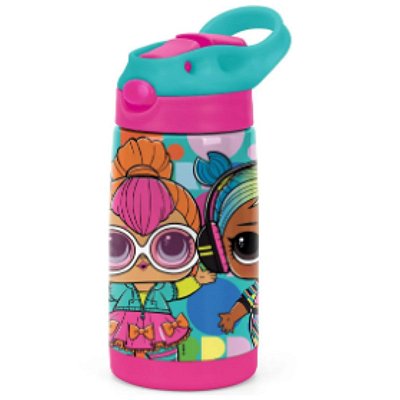 Garrafa Squeeze Infantil Lol Pink 500ml Gf56123lo Luxcel