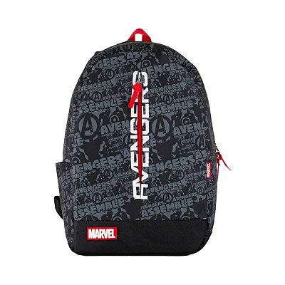 Mochila Avengers Preta Ms47007ag-Pt Luxcel