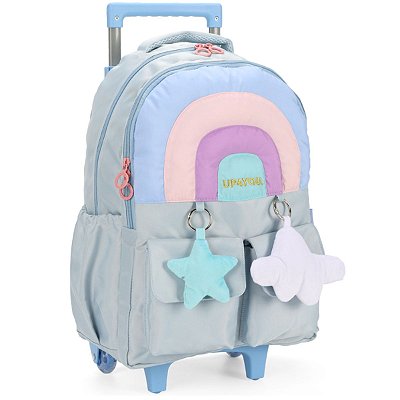 Mochila C/ Carrinho Up4you Petit Azul Ic39952up Luxcel