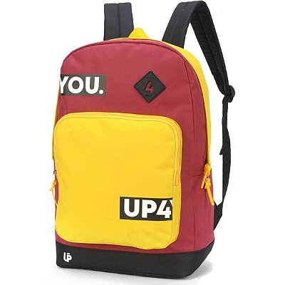 Mochila Up4you Amarela Ms46334up Luxcel