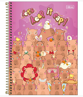 Cad Cd 10x1 Capyclub 160fls Tilibra 359190