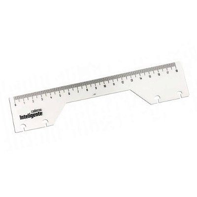 Regua 18cm Flexivel Caderno Inteligente Cire0001