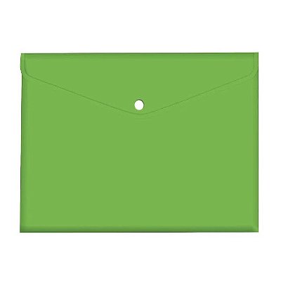 Pasta Malote C/ Botao A4 Verde Acp 1088