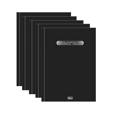 Kit C/5 Livros Reg. Ut Docto Fis Mod6 50f Tilibra 121169