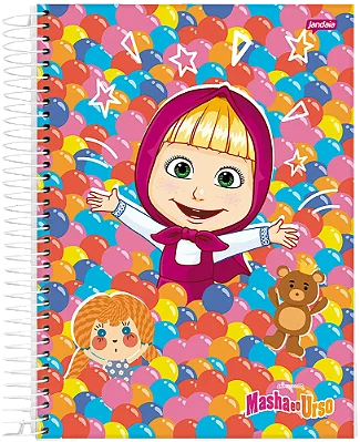 Cad Cd 1x1 Masha E O Urso 80fls 69215 Jandaia