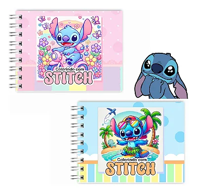 Cad Colorindo com Stitch 14x21m A5 180g