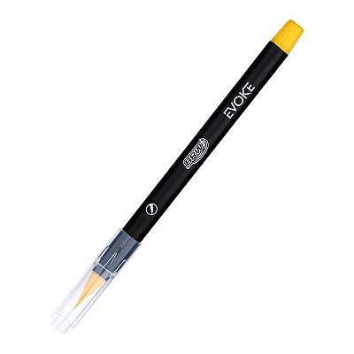 Marcador Brush Pen Amarelo Un Bp1204 Brw