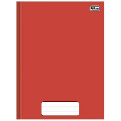 Brochura Caderno 80f Pepper Vermelho Tilibra 235822