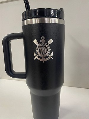 Copo Termico Inox 1200ml C/Canudo Cores