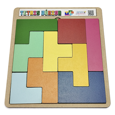 Brinquedo Educativo Tetris Junior Mdf