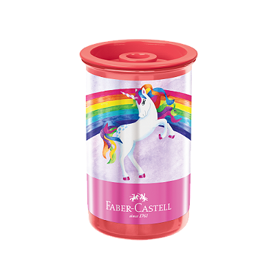 Apontador C/ Deposito Unicornio Faber 123UNIZF Un