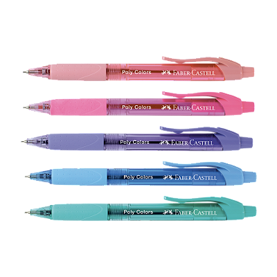 Caneta Faber Poly Colors 0.7 543255 Un