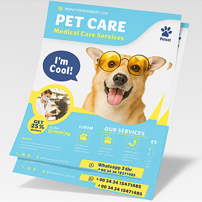 Folheto A4 20x30cm Papel Offset Fosco 4x4 Impressão Frente