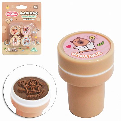 Carimbo Pedagogico Capivara 6875 Goller c/4