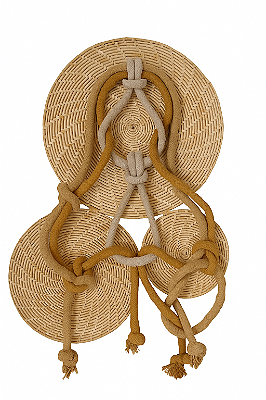 Escultura de Parede Isis | 50 cm x 75 cm