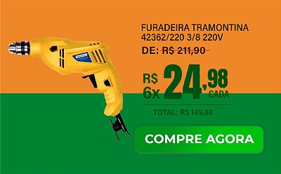 Furadeira Tramontina 3/8 220V