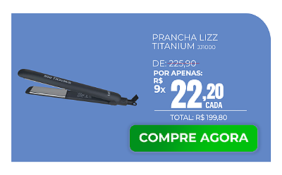Prancha Lizz Bivolt Neo Titanium - JJ1000