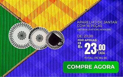 Aparelho De Jantar Oxford 16 Peças