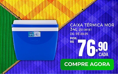 Caixa Térmica Mor 34L