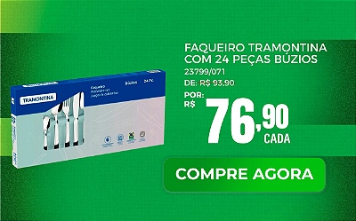 Faqueiro Tramontina Búzios 24 Peças