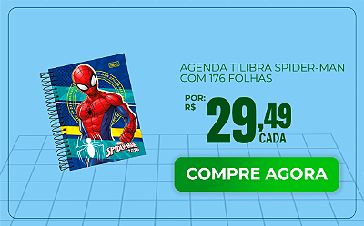 Agenda Tilibra Spider-Man 176 Folhas