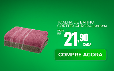 Toalha De Banho Corttex Aurora Sortida 65x135Cm