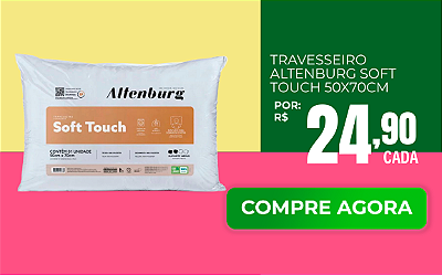 Travesseiro Altenburg Soft Touch 50cmx70cm
