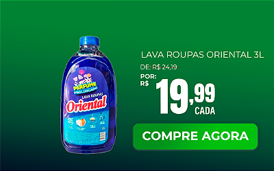 Lava Roupas Oriental 3L