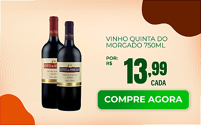 Vinho Quinta do Morgado Tinto Suave 750ml